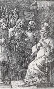 Albrecht Durer Christ befroe Caiaphas France oil painting artist
